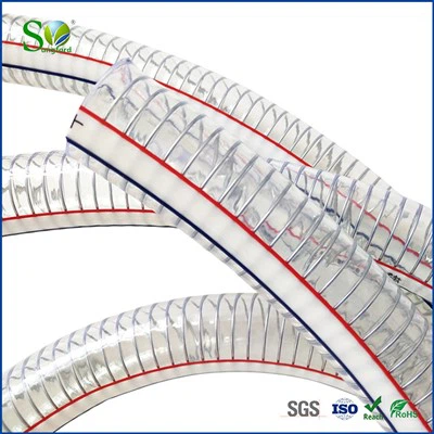 Шланг ПВХ, армированный стальной проволокой
